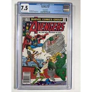 Avengers #222 Comic Book CGC 7.5